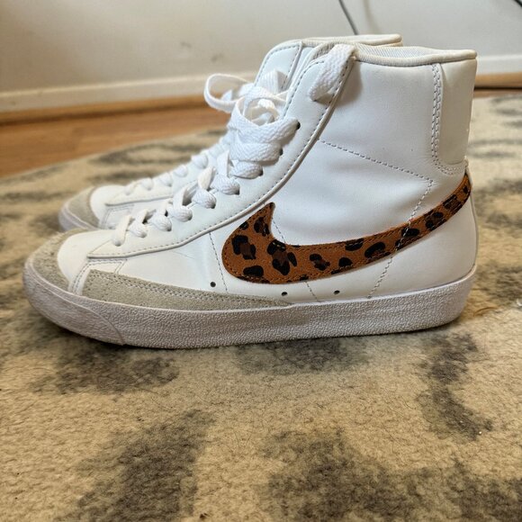 Nike Blazer 77 Leopard Print - Picture 1 of 5